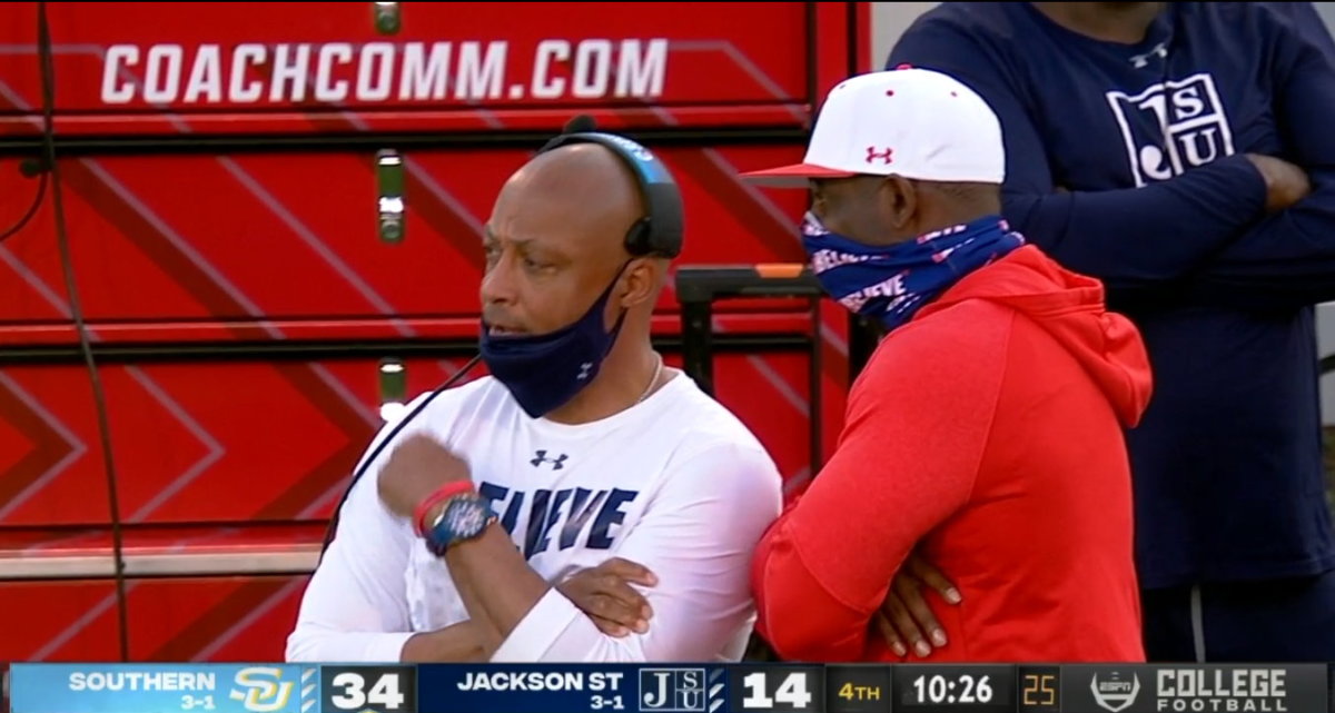 Jason Phillips and Deion Sanders